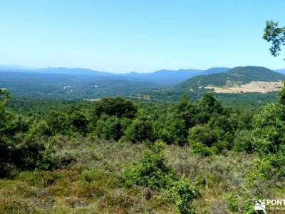 Parque Natural de Izki; sendero rio verde dibujos de excursiones practicar senderismo senderos del m